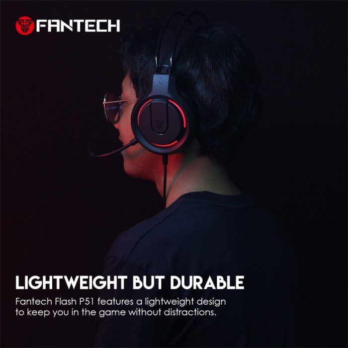 Fantech Combo P51 5 in 1 - Gaming Keyboard/ Mouse/ Headset/ Mousepad - Image 3