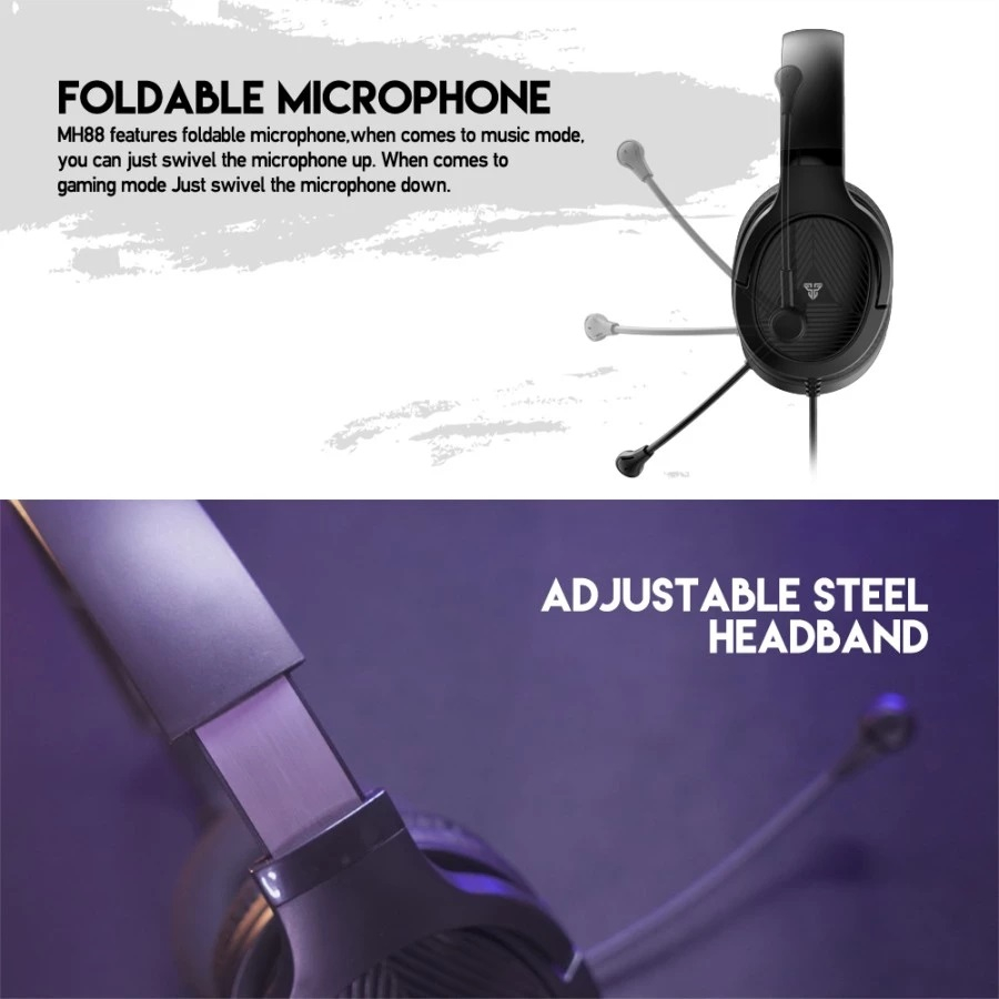 Headphone Gaming Fantech Trinity MH88 - Headset Fantech MH-88 - Image 4