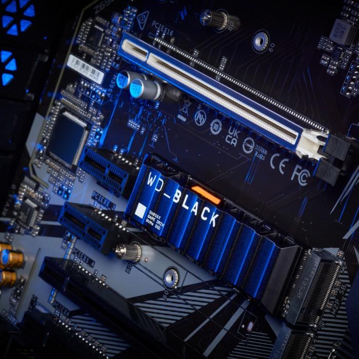 WD Black SSD SN850X Heatsink M.2 2280 NVMe PCIe Gen 4 4TB - SSD 4 TB - Image 3