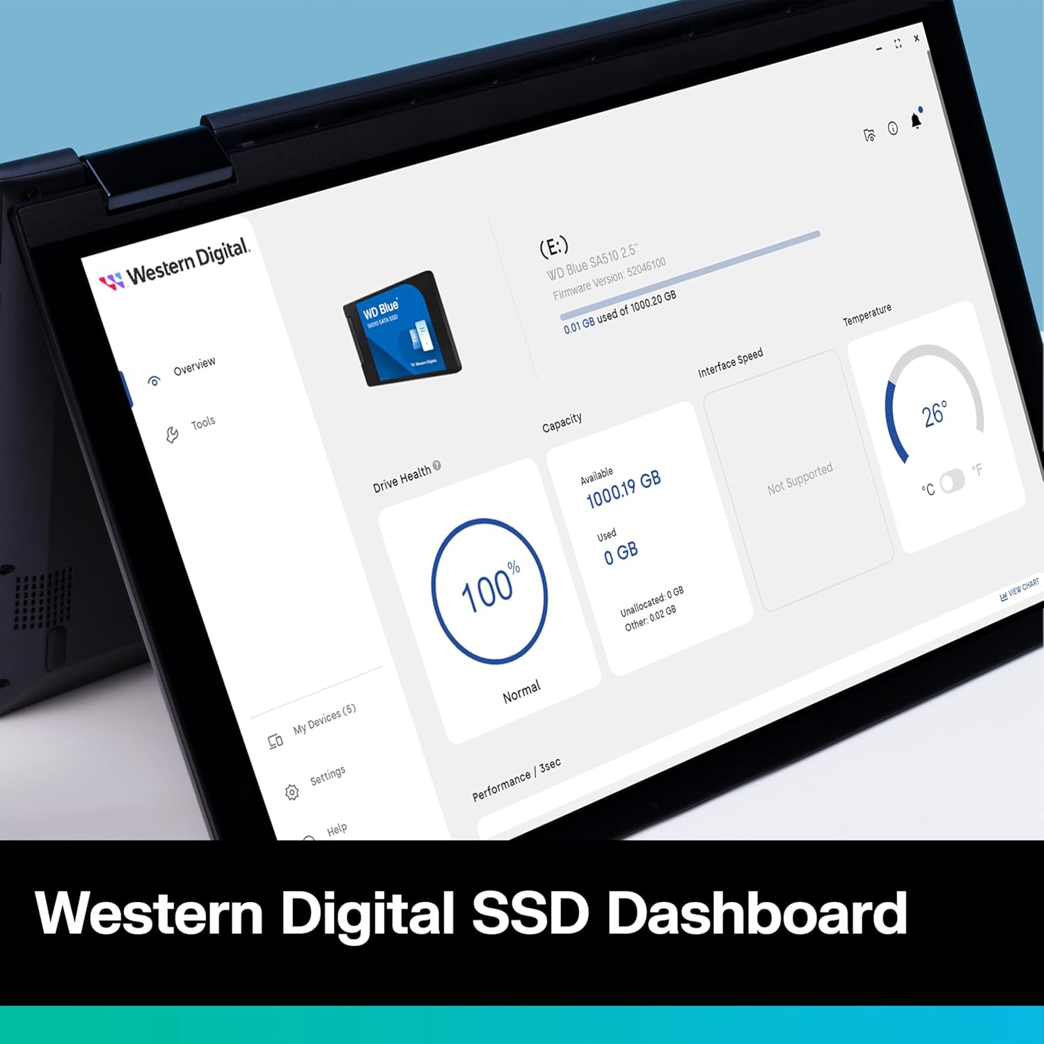 WD Blue SA510 SSD 1TB Sata 3 - 1 TB 2.5" - Image 4