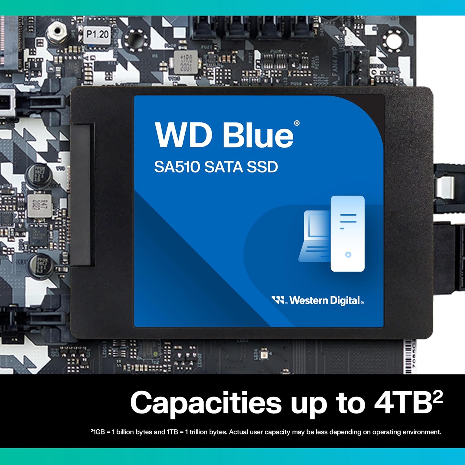 WD Blue SA510 SSD 4TB Sata 3 - 4 TB 2.5" - Image 3