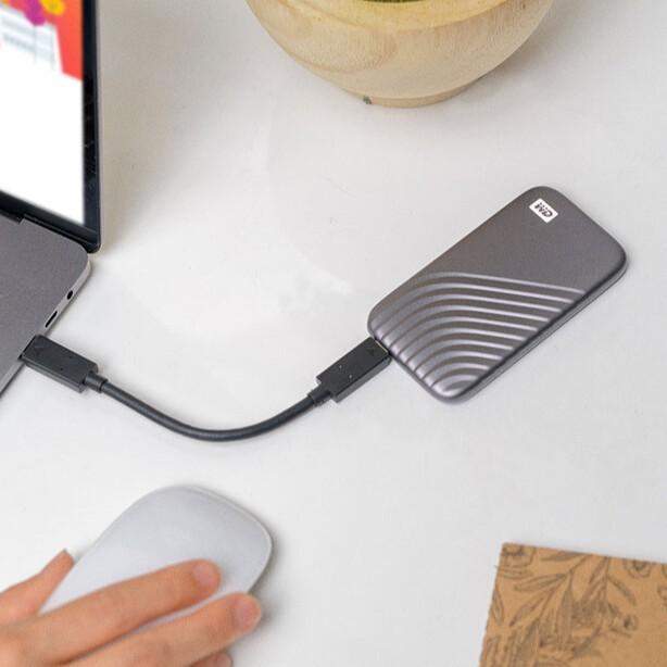 WD My Passport SSD External Portable 4TB - WDC SSD USB C 3.2 4TB - Image 3