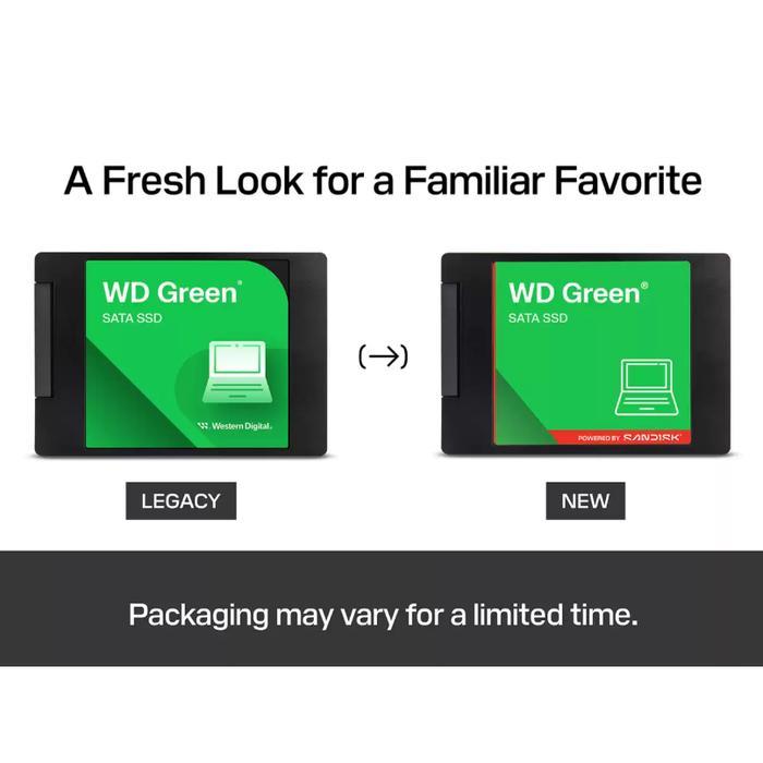 Sandisk WD Green SSD 500GB Sata 3 - 500 GB 2.5" - Image 4