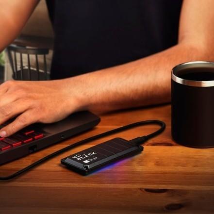 WD Black P40 SSD External 1TB RGB Game Drive - SSD 1 TB USB C - Image 3