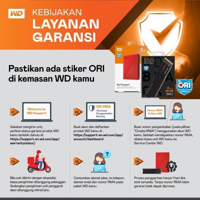 WD Black SSD SN850X M.2 Pcie Gen4 Nvme 2280 2TB - WD Black M2 2 TB - Image 4