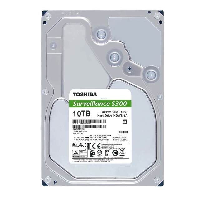 Toshiba S300 PRO 10TB 3.5" HDD/ HD/ Hardisk/ Harddisk Internal CCTV - Image 2