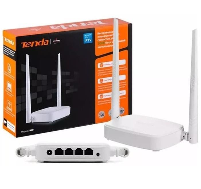 Tenda N301 N300 WiFi Wireless Router Extender 300Mbps Easy Setup - Image 2