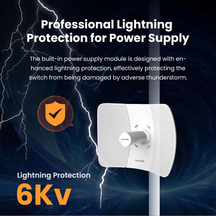 Tenda O8 20KM 5GHz 23dBi 11ac Outdoor CPE Access Point Wireless - Image 2