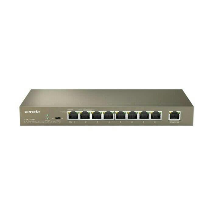 Tenda TEF1109P 9 Port Desktop Ethernet Internet Network Switch 8 PoE - Image 3