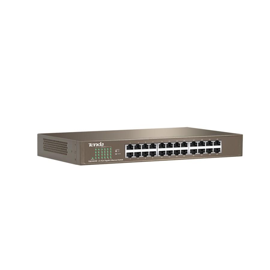 Tenda TEG1024D 24-Port Gigabit Desktop Ethernet Switch Hub - Image 2