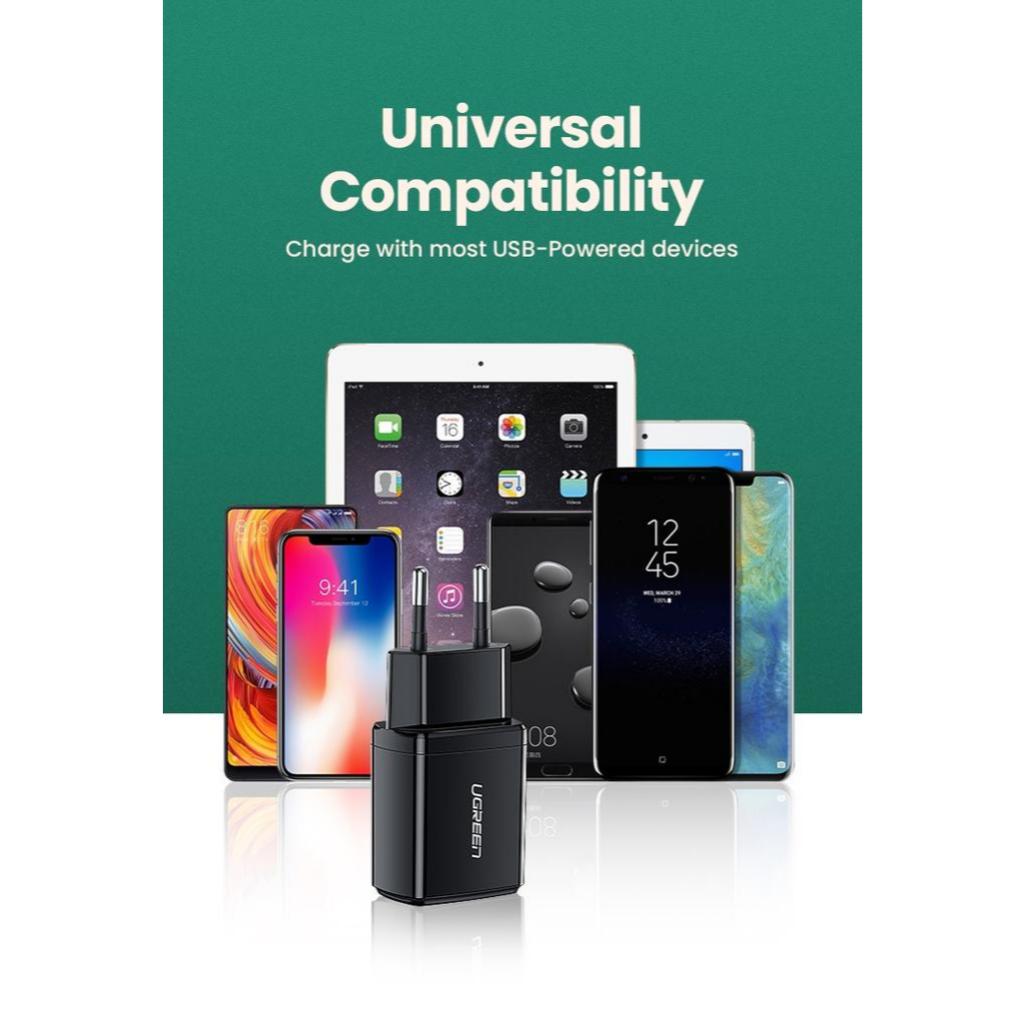 UGreen Kepala Charger Quick Charge ED011 - USB A Fast Charging QC 3.0 10W - Image 3