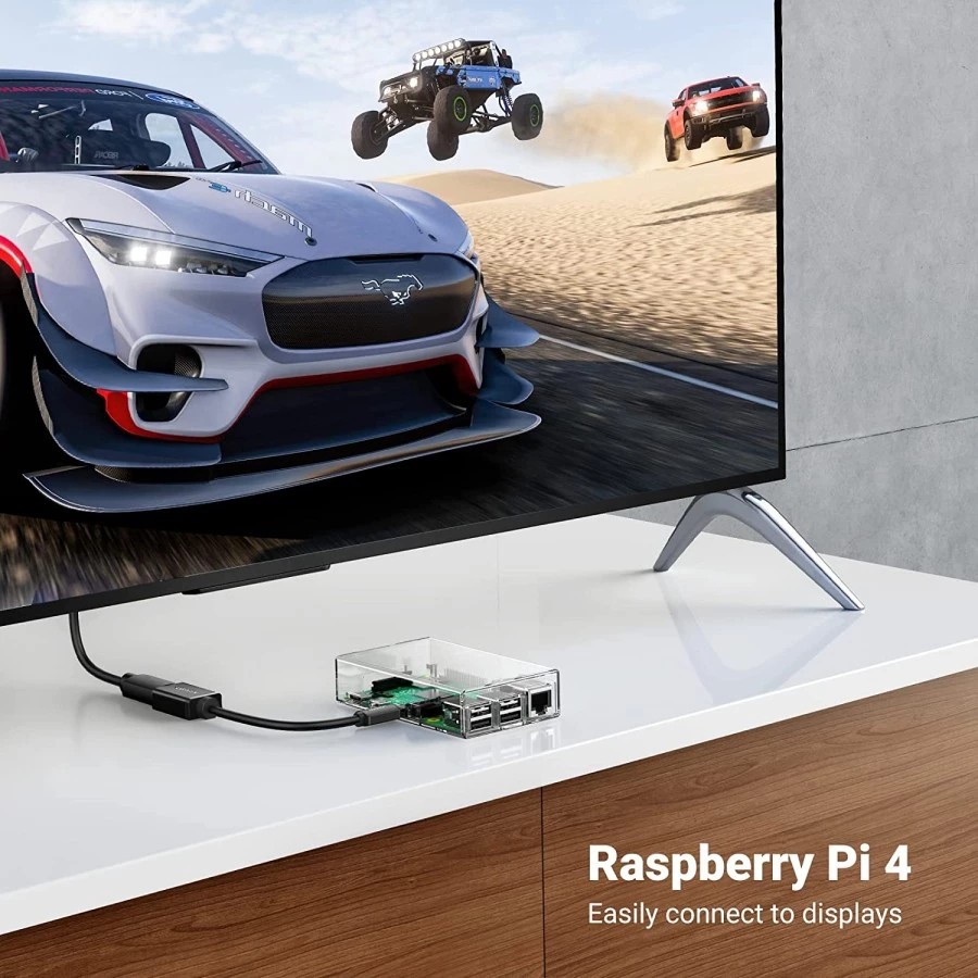 UGreen 20134 Micro HDMI to HDMI Adapter Male to Female 2.0 4K - Image 4