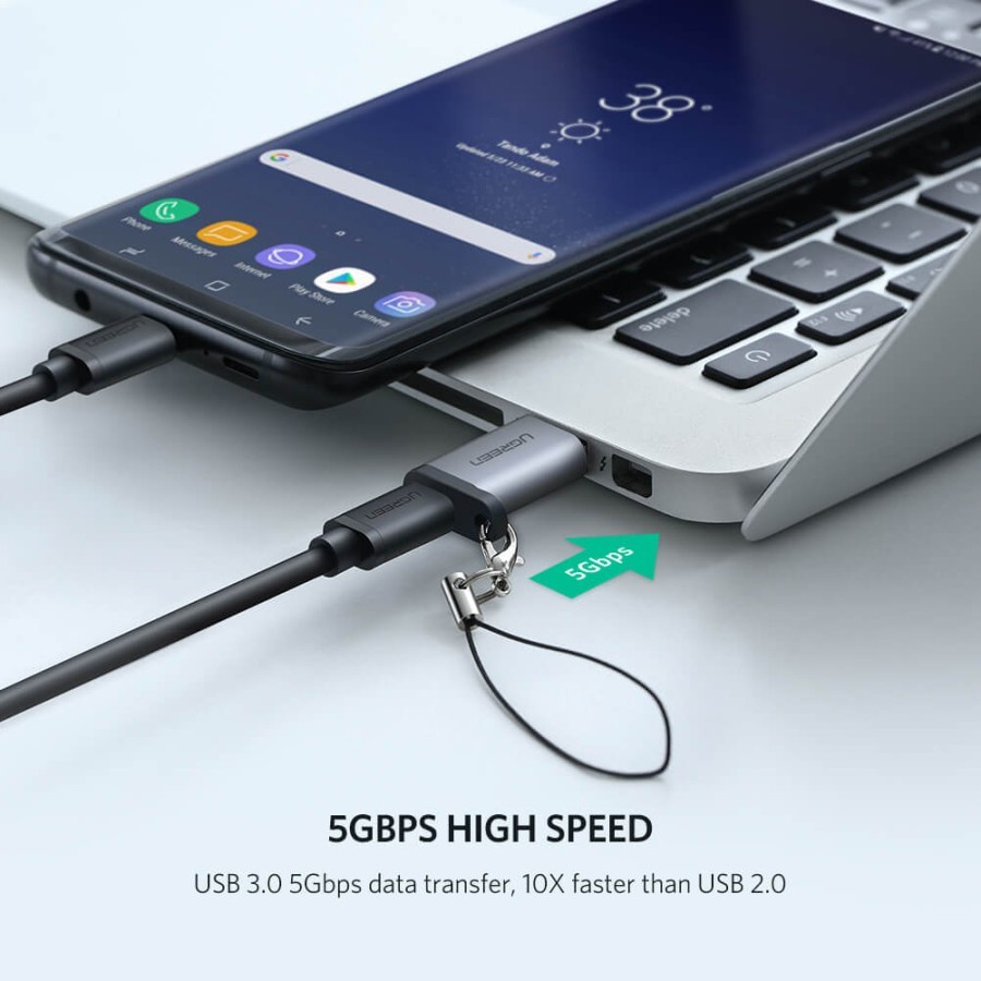 UGreen US276 Adapter USB A 3.0 To USB C Converter - Image 3