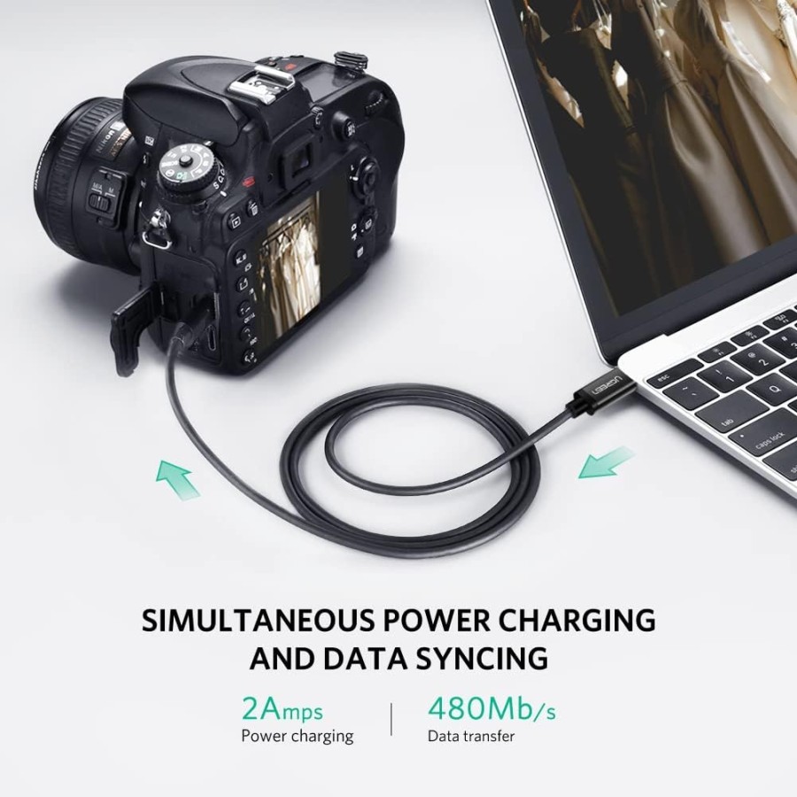 UGreen 50445 Cable USB-C To Mini USB 1M - Image 6