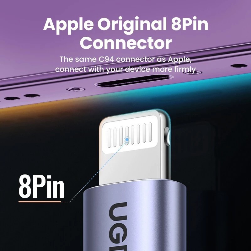 UGreen US199 Cable Data & Fast Charging iPhone MFI USB A To Lightning - Image 4