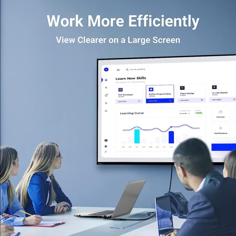 UGreen 40360 Mini DisplayPort to HDMI Adapter Thunderbolt 2.0 4K - Image 3