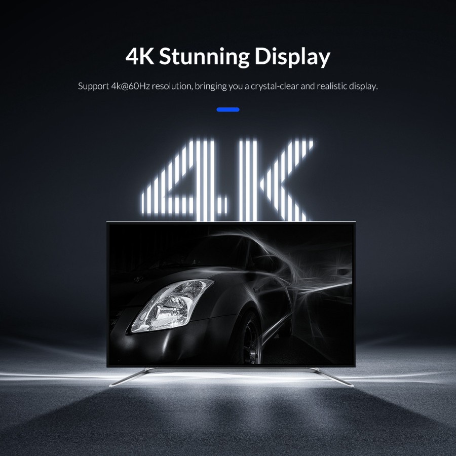 Orico HS2-A1-BK-E HDMI Bi-directional Splitter or Switcher 4K 60Hz - Image 4