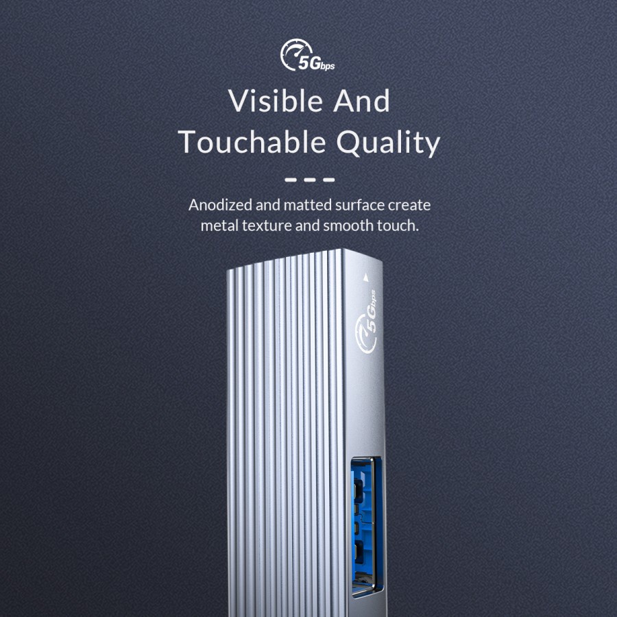 Orico AH-13 USB Type-C To 4 Port USB 3.0 & 2.0 HUB Expansion - Image 2