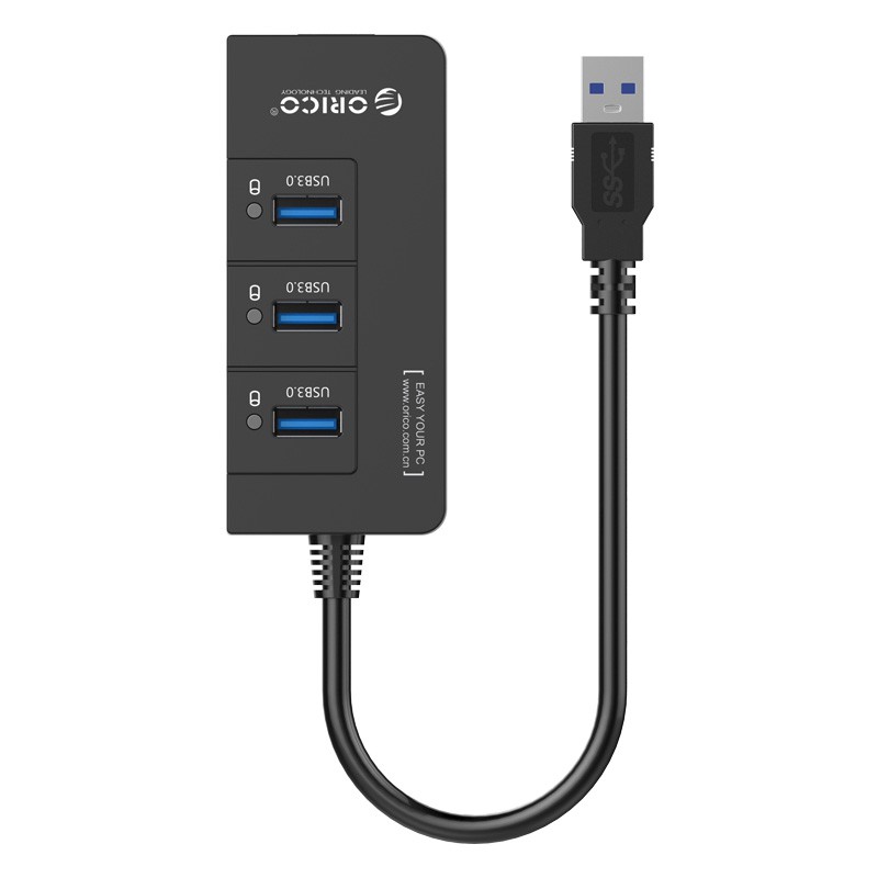 Orico HR01-U3 3 Port USB Hub + Gigabit LAN Ethernet Adapter/ Adaptor - Image 3