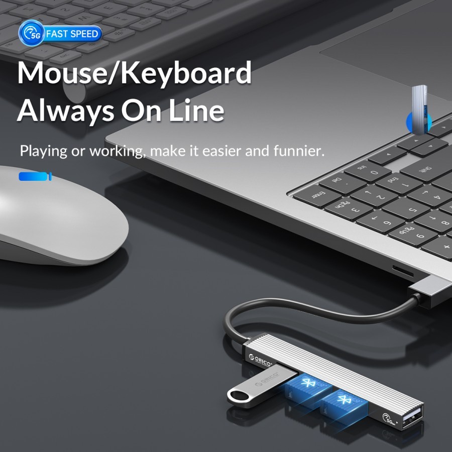 Orico AH-A13 4 Port USB 3.0 HUB Expansion - Image 3