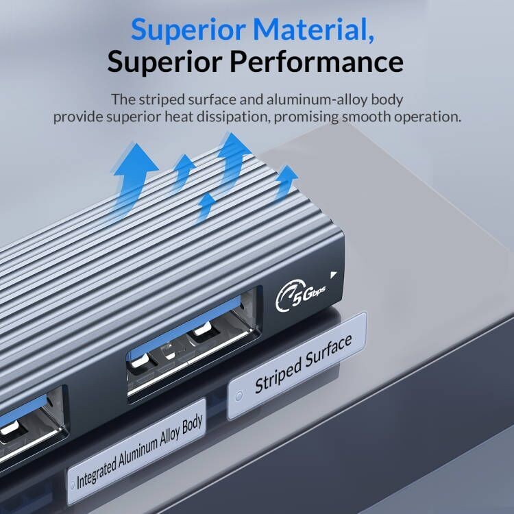 Orico AH-W13 USB C To USB 3.1/ 2.0 Docking Station - Image 3