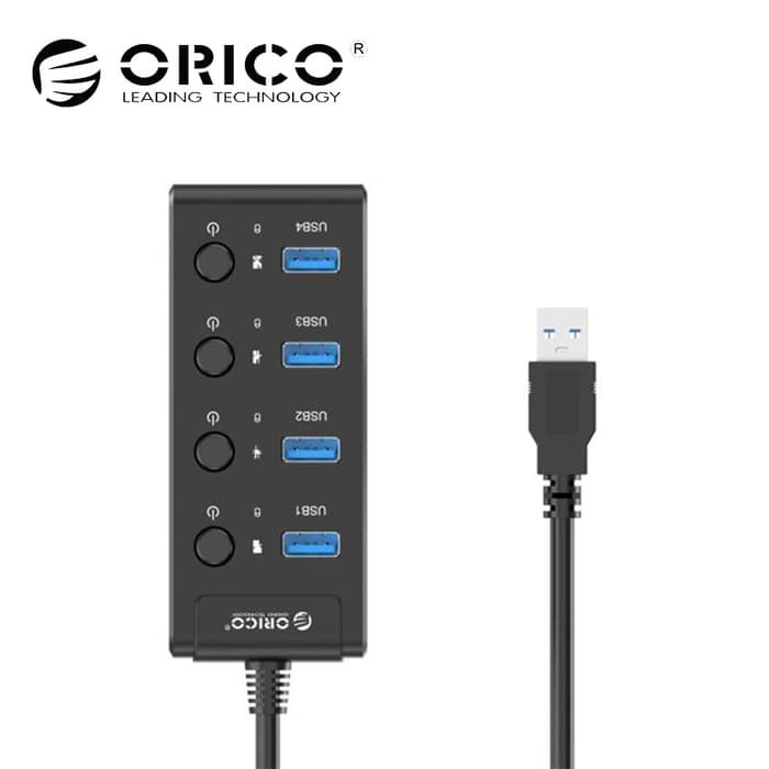 Orico W9PH4 4 Port USB 3.0 HUB With Power Switch Led - Image 3