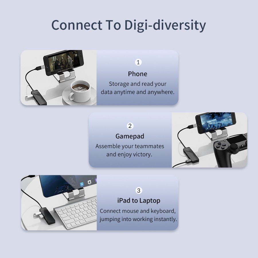Orico FL02 4 Port USB 2.0/ USB HUB Expansion - Image 6
