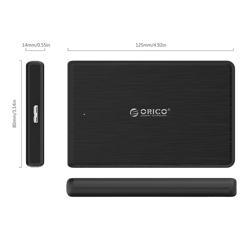 ORICO Case External Hardisk SSD Portable 2189U3 2.5 Sata USB 3.0 Enclosure HDD SSD Case - Image 6