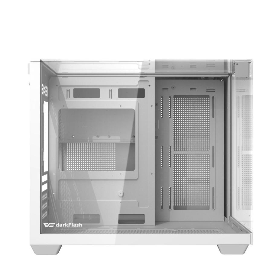 darkFlash TH285M M-ATX PC CPU Case - Tempered Glass Casing - Image 5