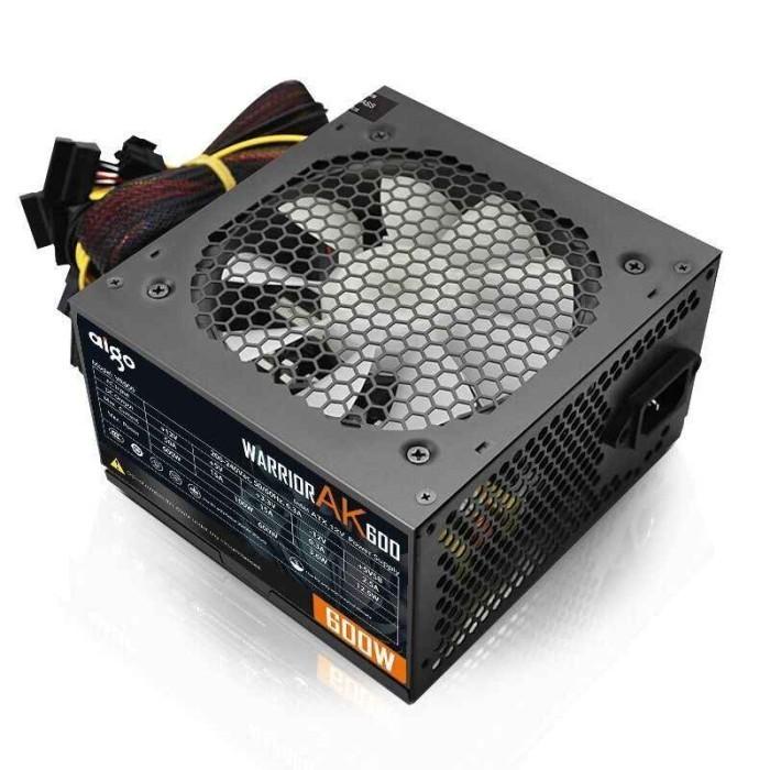 darkFlash Aigo AK600 Rainbow LED 600W PSU - Power Supply 600 Watt - Image 5
