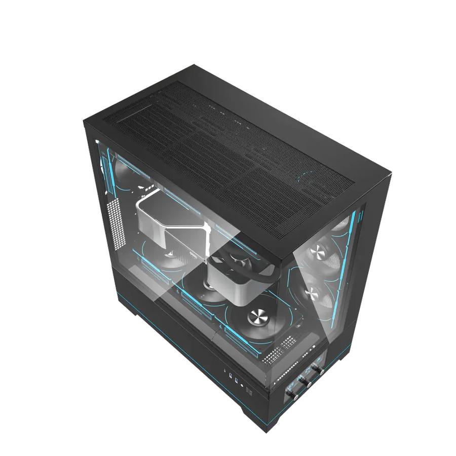 darkFlash DY451 Pro ATX PC Casing [WITH 1 FAN ARGB] - Image 3