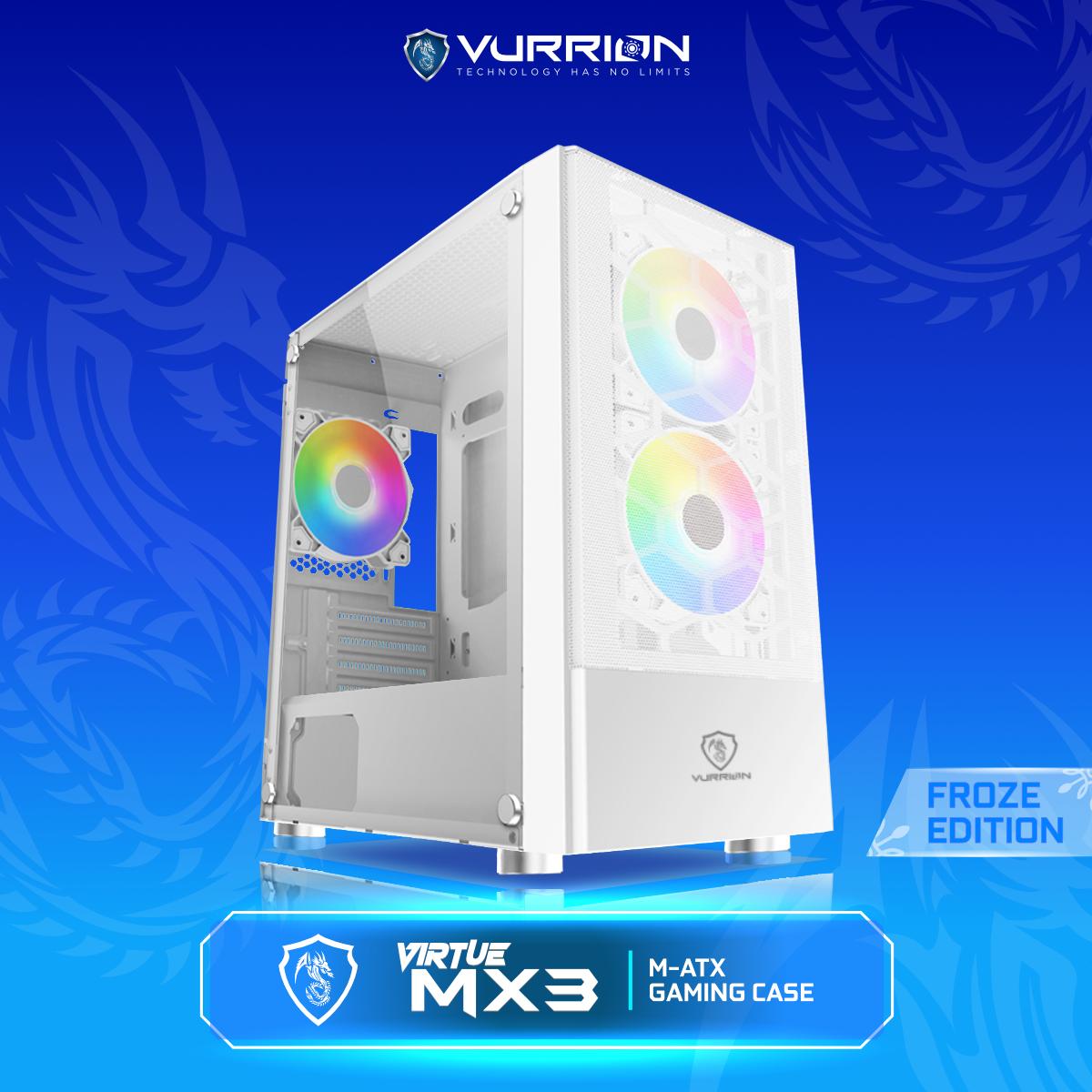 Vurrion Virtue MX3 Gaming Case - Tempered Glass Casing - Image 3