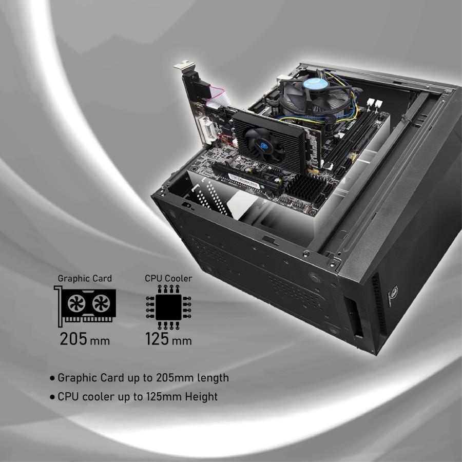 Vurrion Office PRO KR21 Case - Office Casing Free PSU 500W - Image 3