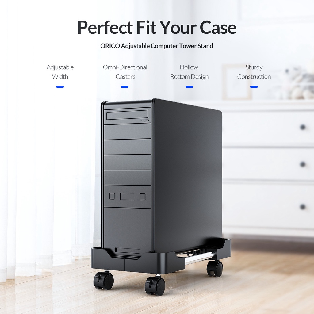 Orico CPB4 Computer Host Bracket with Wheels/ Alas CPU Komputer - Image 5
