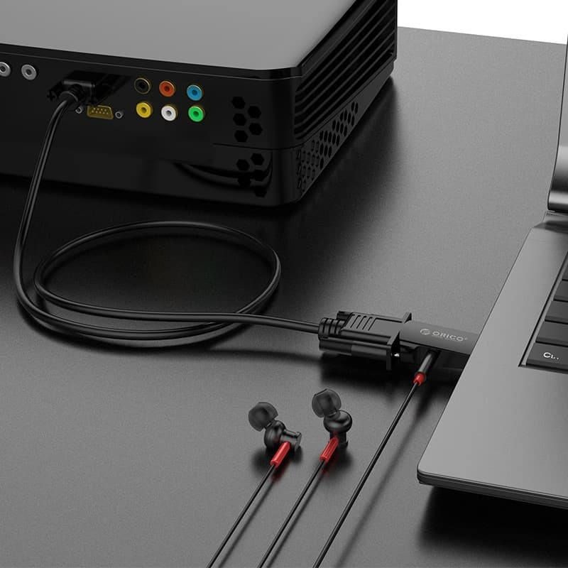 Orico XD-HLFV Adapter/Adaptor HDMI To Audio & Video Converter - Image 2