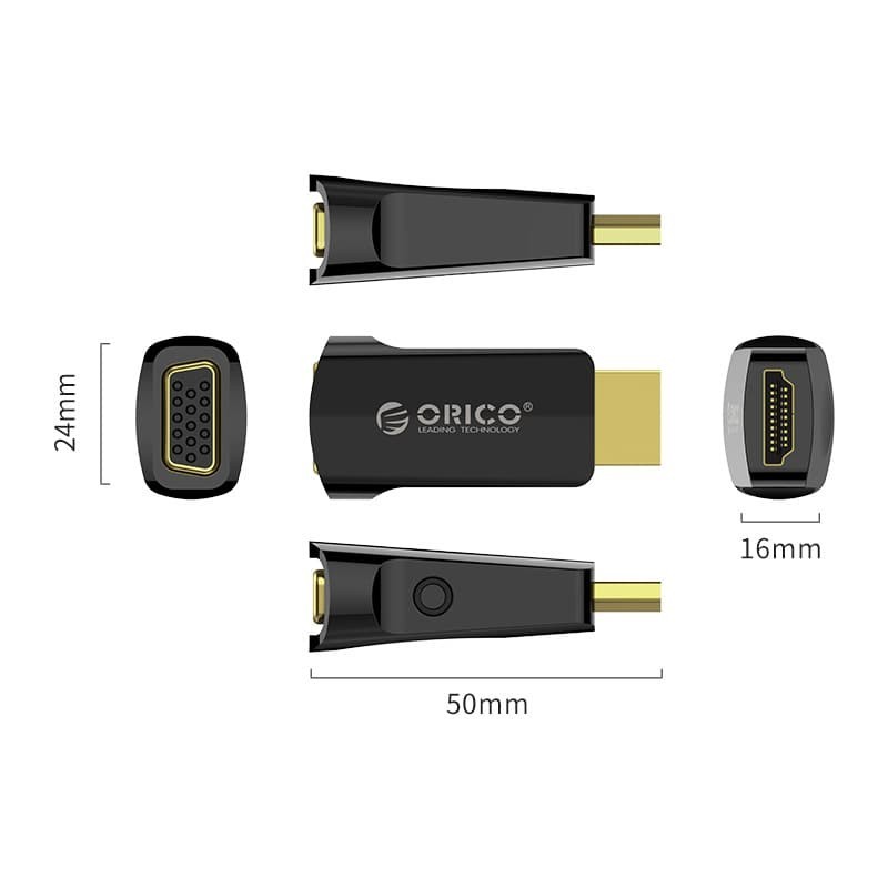 Orico XD-HLFV Adapter/Adaptor HDMI To Audio & Video Converter - Image 6