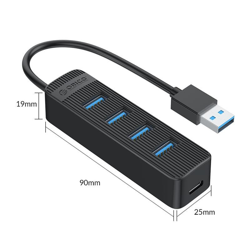 Orico TWU3-4A 4 Ports USB-A 3.0 HUB Expansion - Image 2