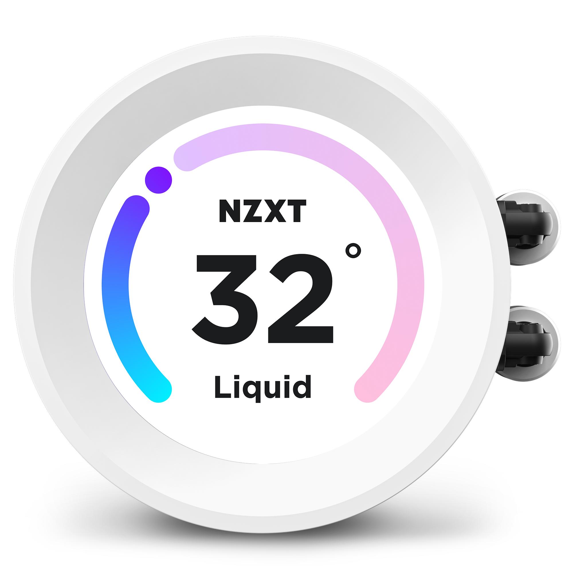 NZXT Kraken Elite 240 RGB Liquid CPU Cooler Fan 240mm with LCD Display - Image 4