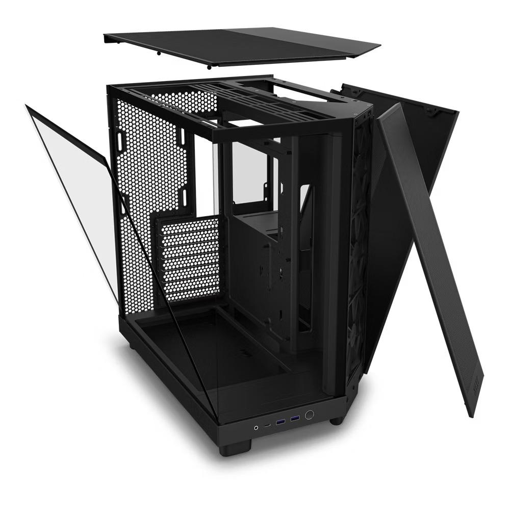 NZXT H6 Flow Gaming Case - Tempered Glass Casing - Image 6