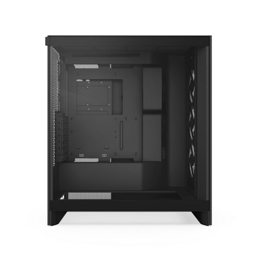 NZXT H7 Flow RGB 2024 Gaming Case - Tempered Glass Casing - Image 5