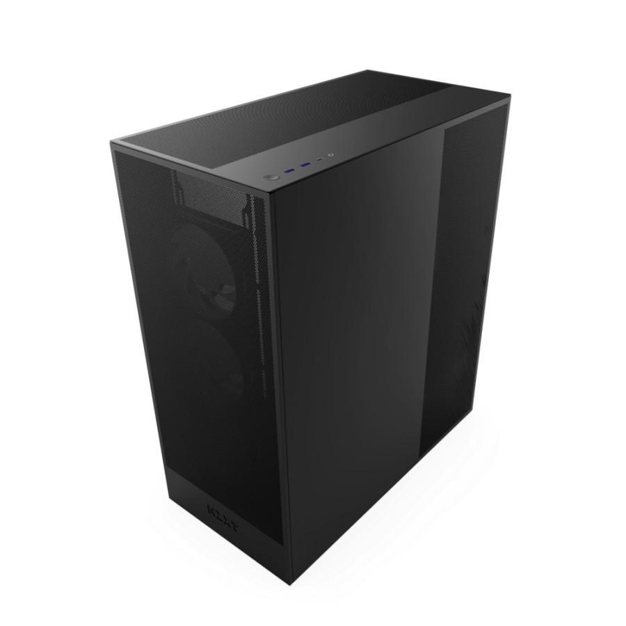 NZXT H7 Flow 2024 Gaming Case - Tempered Glass Casing - Image 2