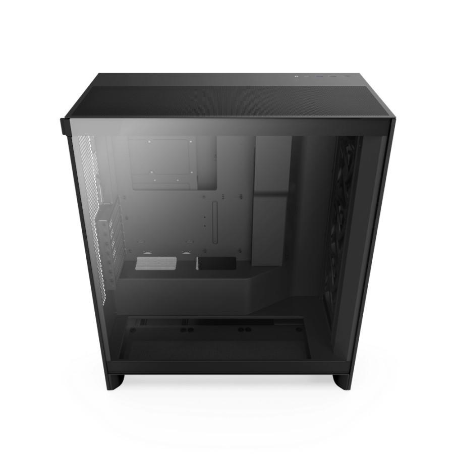 NZXT H7 Flow 2024 Gaming Case - Tempered Glass Casing - Image 3