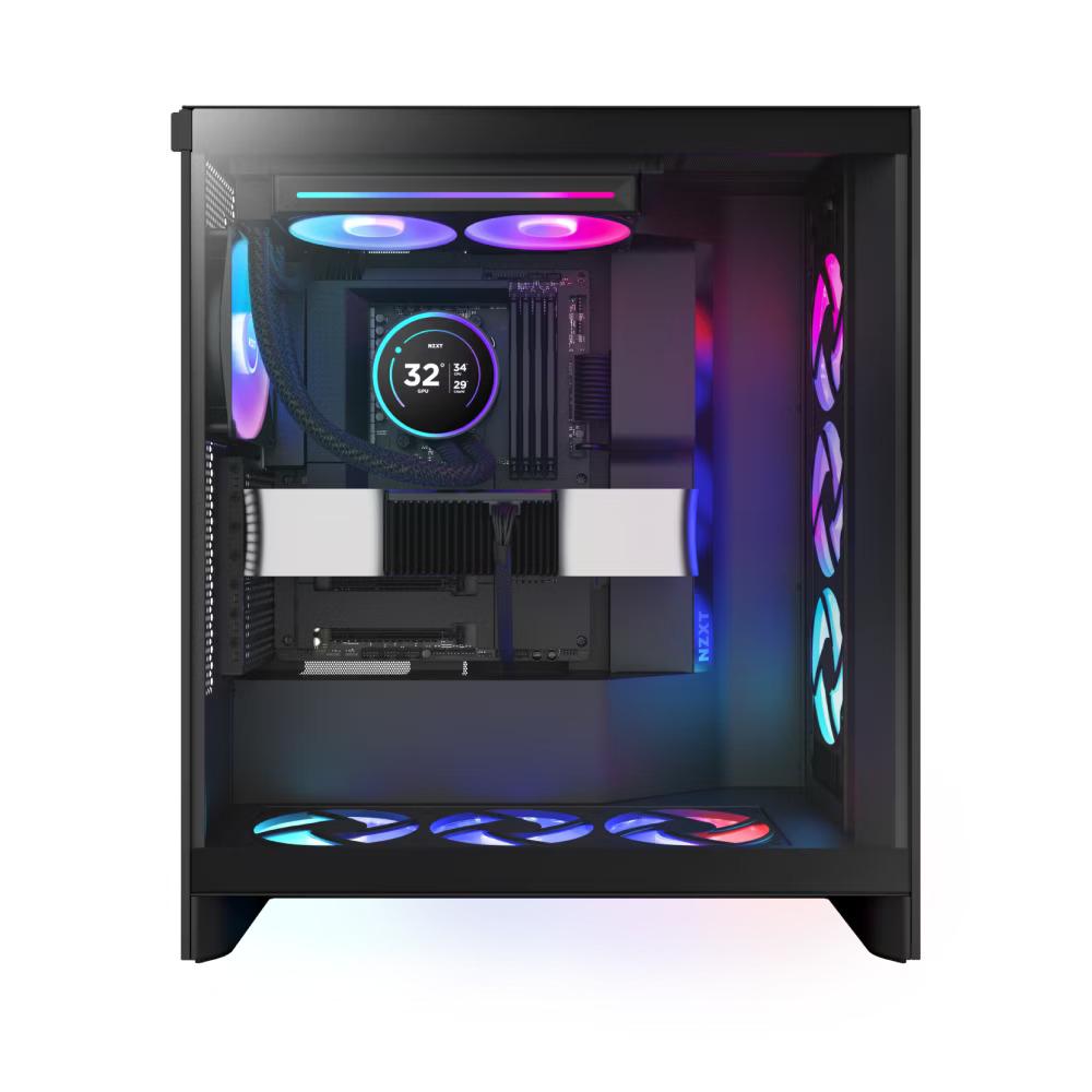 NZXT Kraken Elite 240 V2 RGB - CPU Cooler Liquid Fan 240mm IPS LCD Display - Image 4