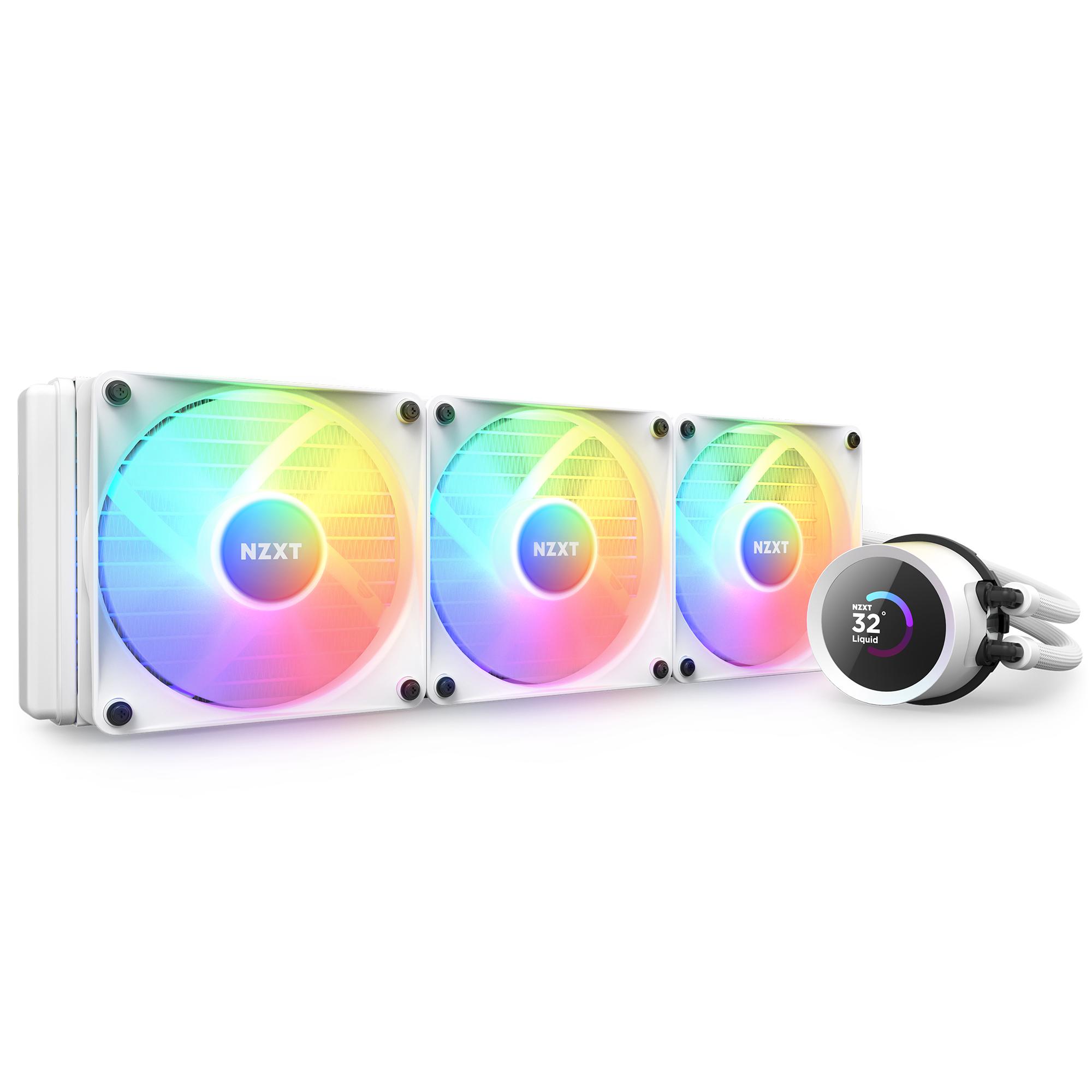 NZXT Kraken 360 RGB - Liquid CPU Cooler Fan 360mm with LCD Display - Image 2