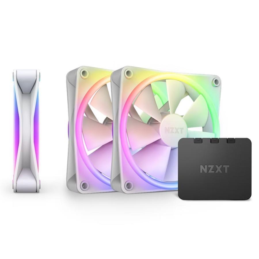 NZXT F120 DUO RGB Triple Pack Cooler Case - Fan Casing 12cm 3in1 - Image 2