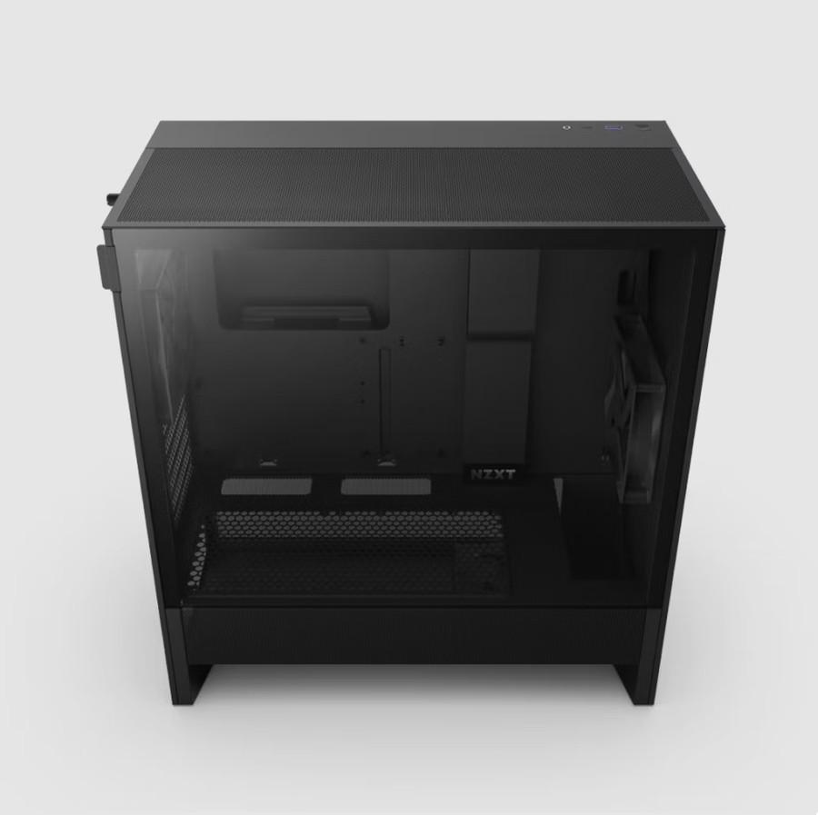 NZXT H5 Flow 2024 Gaming Case - Tempered Glass Casing - Image 5