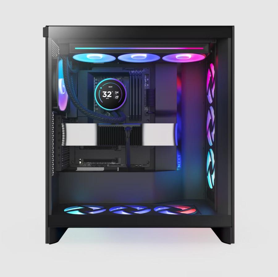 NZXT Kraken Elite 360 V2 RGB - CPU Cooler Liquid Fan 360mm IPS LCD Display - Image 4