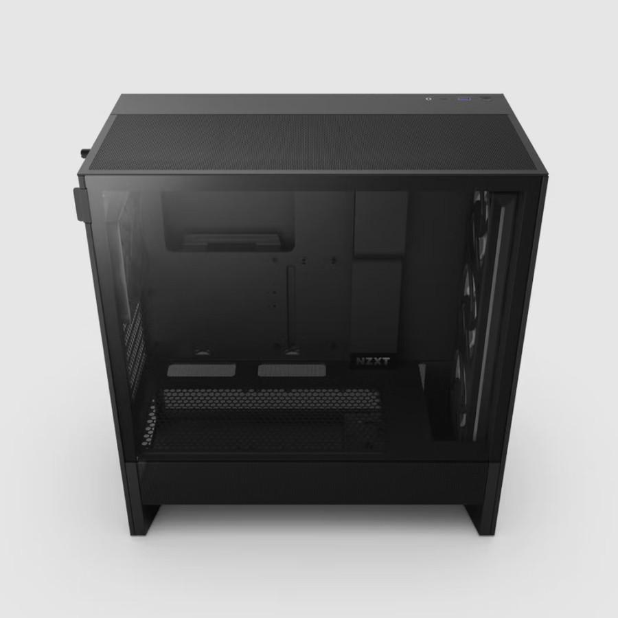 NZXT H5 Flow RGB 2024 Gaming Case - Tempered Glass Casing - Image 4