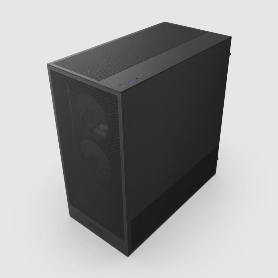 NZXT H5 Flow RGB 2024 Gaming Case - Tempered Glass Casing - Image 5