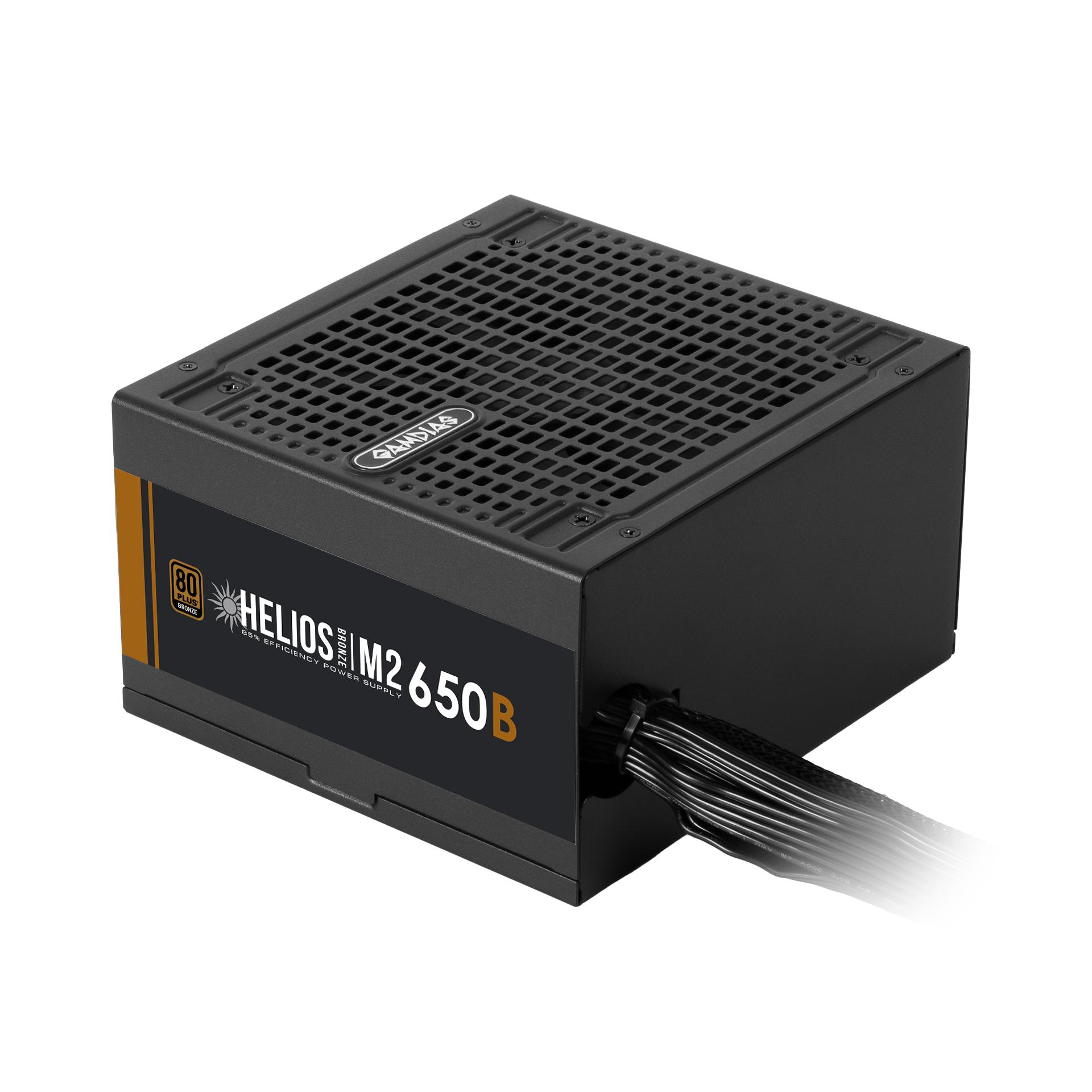GAMDIAS Helios M2-650B 650W ATX3.1 PSU - Power Supply 650 Watt 80+ Bronze - Image 3